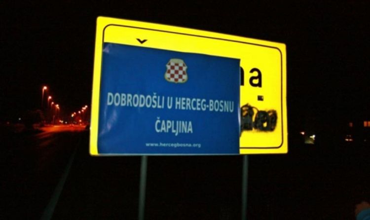 Dobro došli u Herceg-Bosnu: Plakati se pojavili u Hercegovini i Posavini