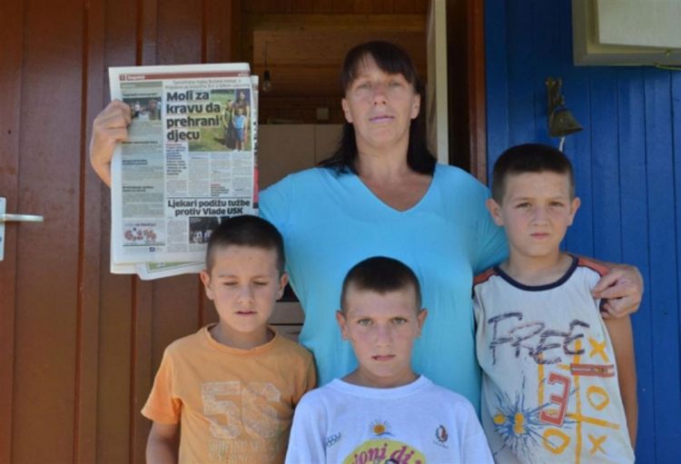 Poslije pisanja "Nezavisnih" Božana Aleksić dobila kravu od "Farmalenda"