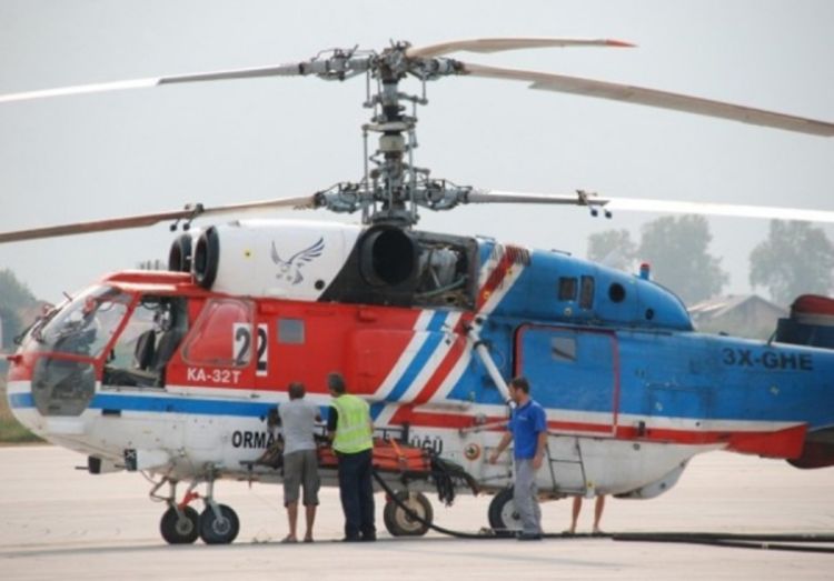 Turski protivpožarni helikopter stigao u BiH