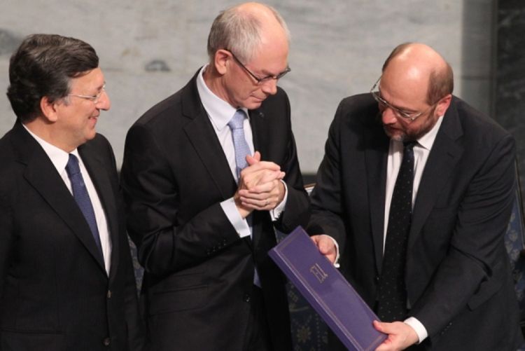 Liderima EU uručena Nobelova nagrada za mir