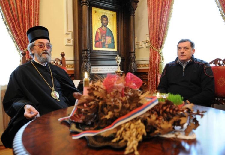 Dodik: Crkva osnova identiteta srpskog naroda