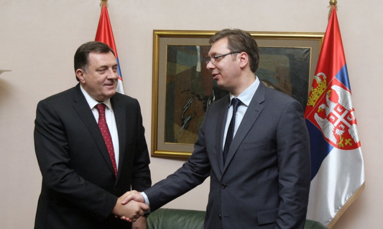 Dodik i Vučić: RS i Srbija dijele iste ciljeve