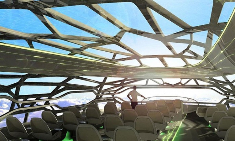 Ovo je Airbusov avion budućnosti sa providnim krovom i zidovima