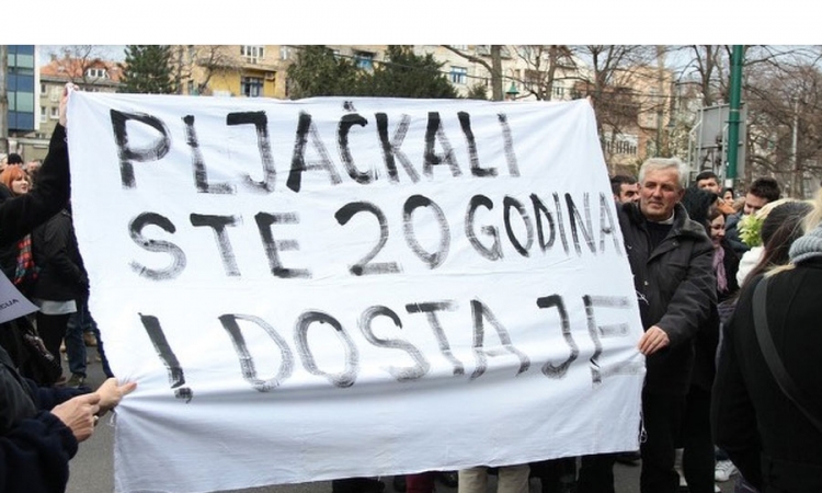 Demonstranti: Jedini uslov ostavka Nikšića