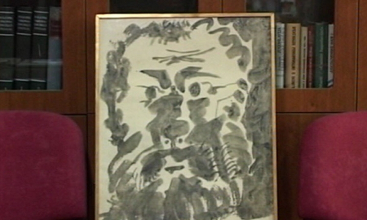 Pikaso na stalnoj izložbi u Kozarskoj Dubici