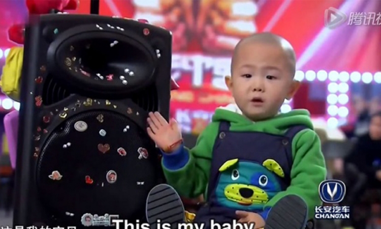 Trogodišnjak na kineskom Supertalentu
