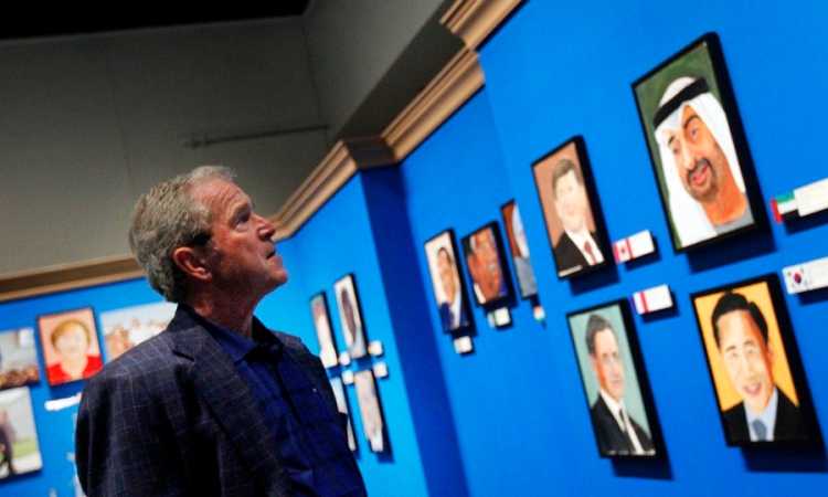  Džordž Buš kopirao portrete sa "Gugla"