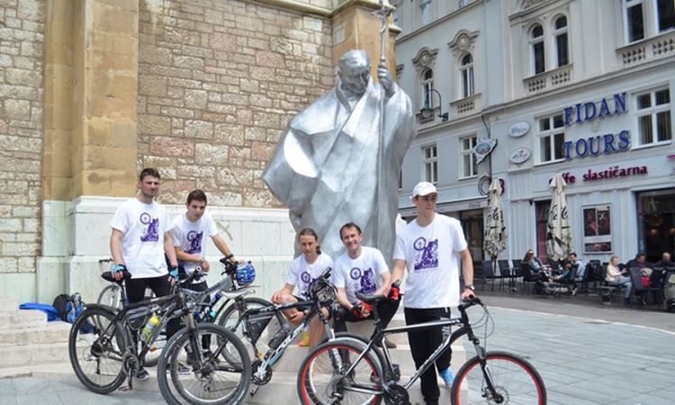 Pet biciklista iz Sarajeva krenulo ka Banjaluci