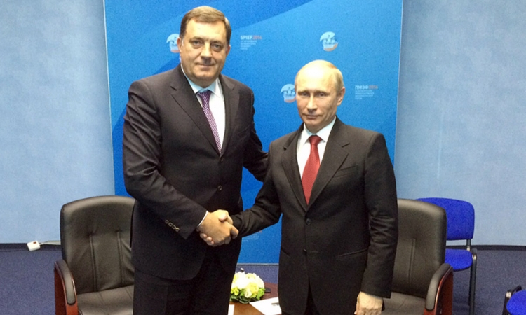Dodik: Putin obećao pomoć Srpskoj
