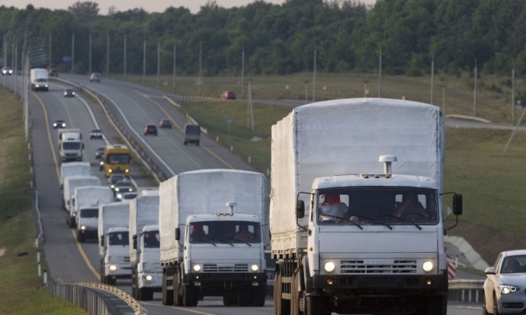 Ruski kamioni napuštaju Ukrajinu