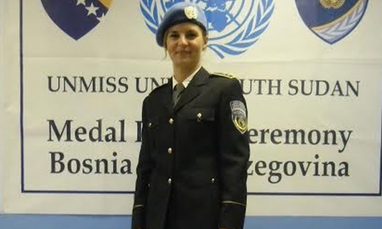 Senka Sojkić predložena za najbolju službenicu Mirovne misije