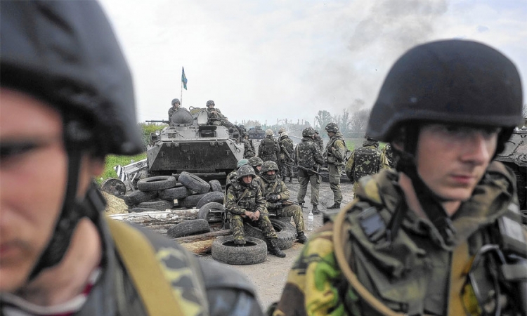 Ukrajinska armija ugrožava civile