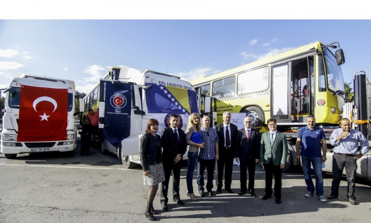 U Sarajevo stigli prvi autobusi iz Turske