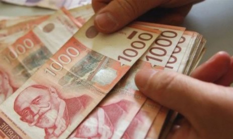Izvršitelj uzeo 19.000 dinara na dug od 26 dinara