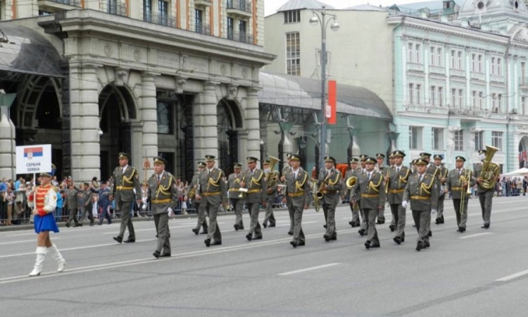 "Maršu na Drinu" skandiralo hiljade Moskovljana