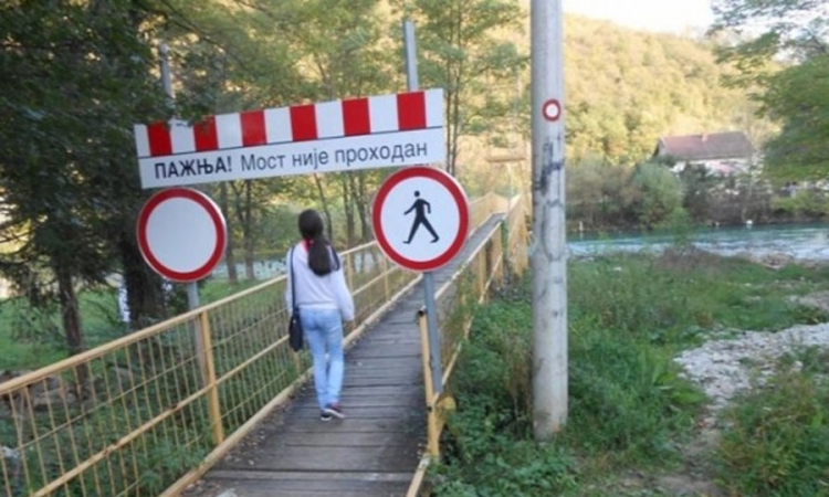Počela sanacija pješačkih mostova u Banjaluci