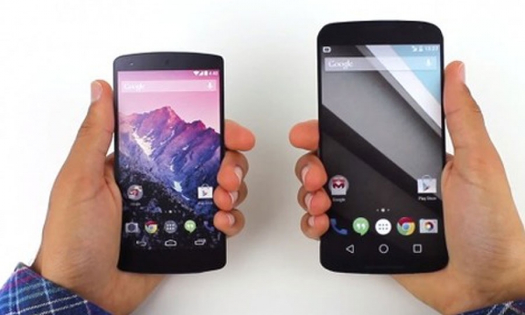 Nexus 5 je brži od Nexusa 6