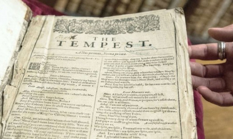 Pronađen Šekspirov "Prvi Folio"