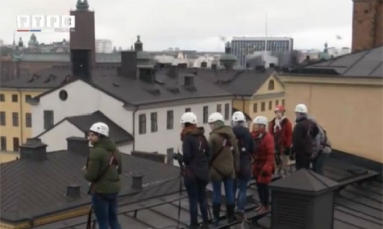 Obilazak Stokholma po krovovima zgrada