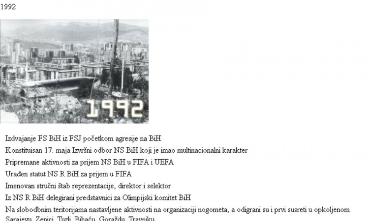 Agresori i okupacija u istorijatu bh. fudbala