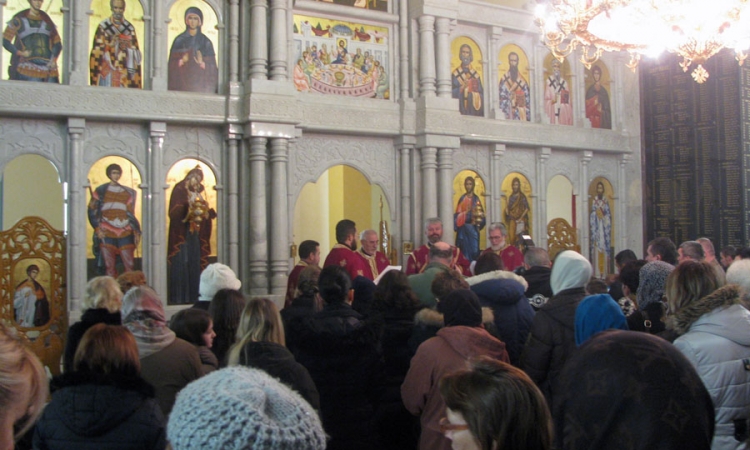 Služena liturgija u Drakuliću