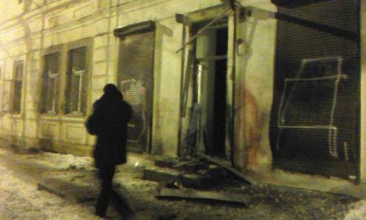 Eksplozija u zgradi Desnog sektora u Odesi