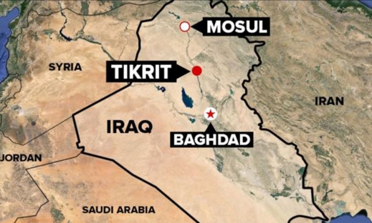Kaolicioni avioni gađali predsjedničke palate u Tikritu