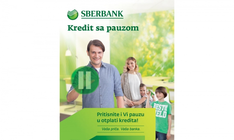 Sberbank nudi Kredit sa pauzom