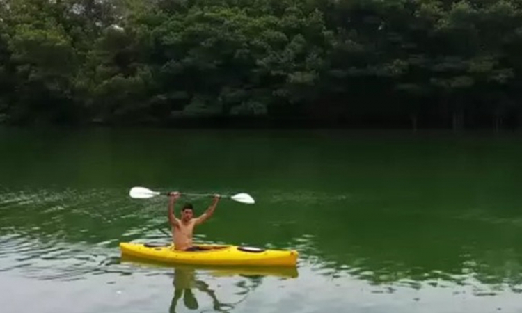 Novak Đoković vozio kanu u Majamiju