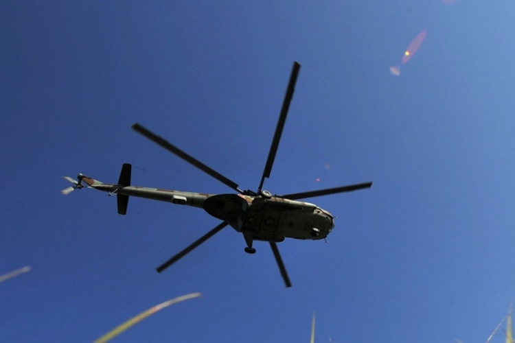 Nestao helikopter na Kamčatki
