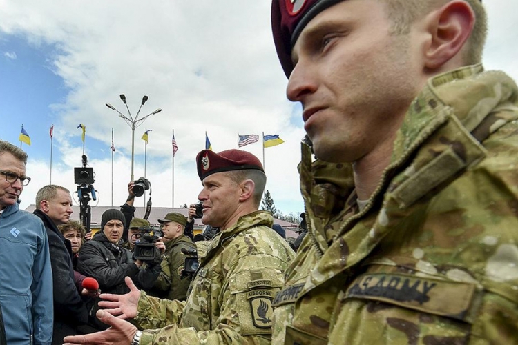 Američki vojnici na istoku Ukrajine