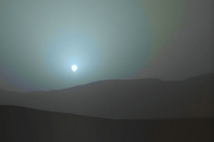 Evo kako izgleda zalazak Sunca na Marsu