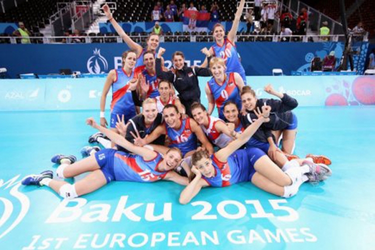 Odbojkašice Srbije osvojile bronzu na Evropskim igrama