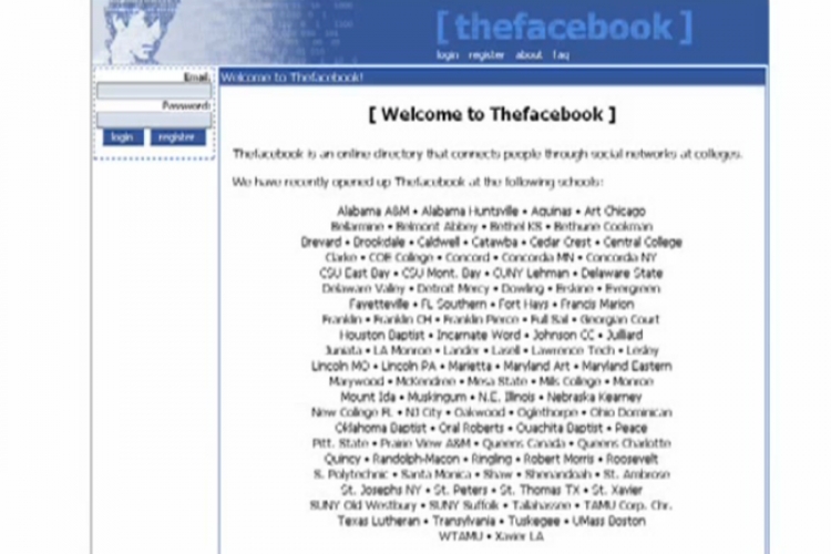 Kako je izgledao prvi Facebook? (VIDEO)