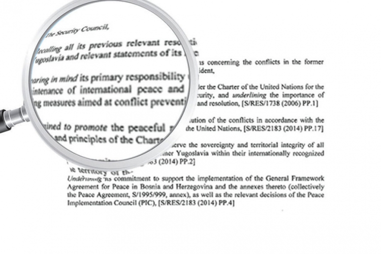 Nova verzija nacrta rezolucije o Srebrenici 