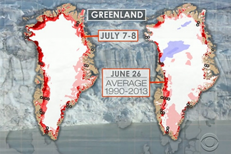 Posljedice globalnog zagrijavanja: Temperatura na Grenlandu narasla 34 stepena