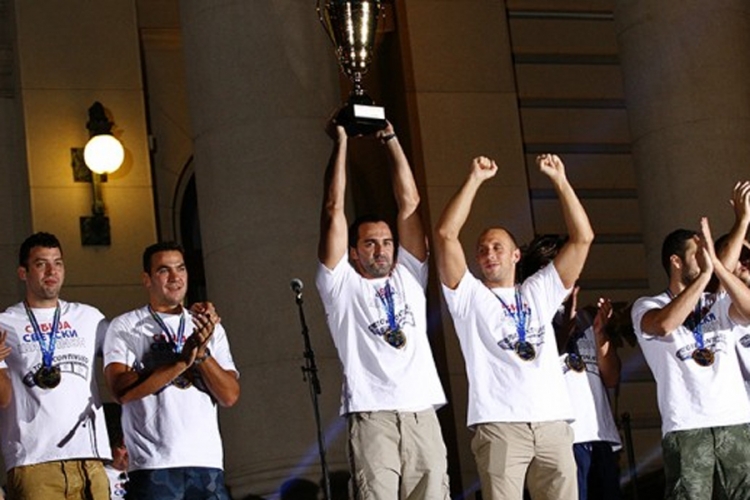 Srbija pozdravila svjetske šampione (FOTO)