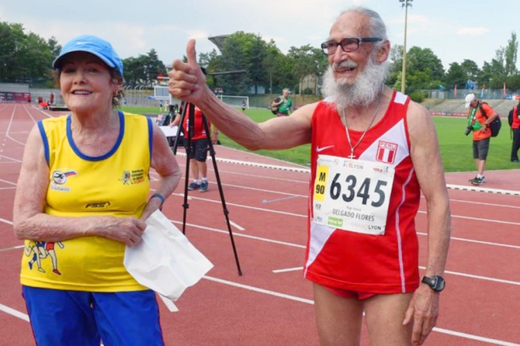 Sprinter star 91 godinu obara rekorde