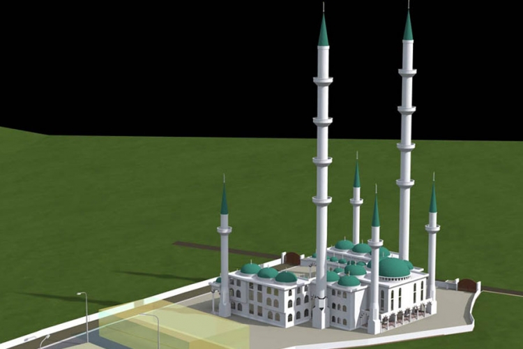 Evo kako će izgledati najveća džamija u Evropi kod Sjenice (FOTO)