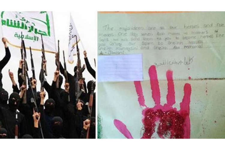 Učiteljica tražila od učenika da borcima IS-a pišu pisma podrške (FOTO)
