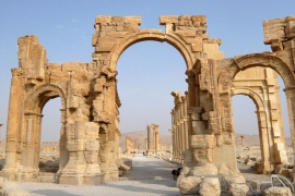 Islamska država uništila Trijumfalnu kapiju u Palmiri (FOTO)