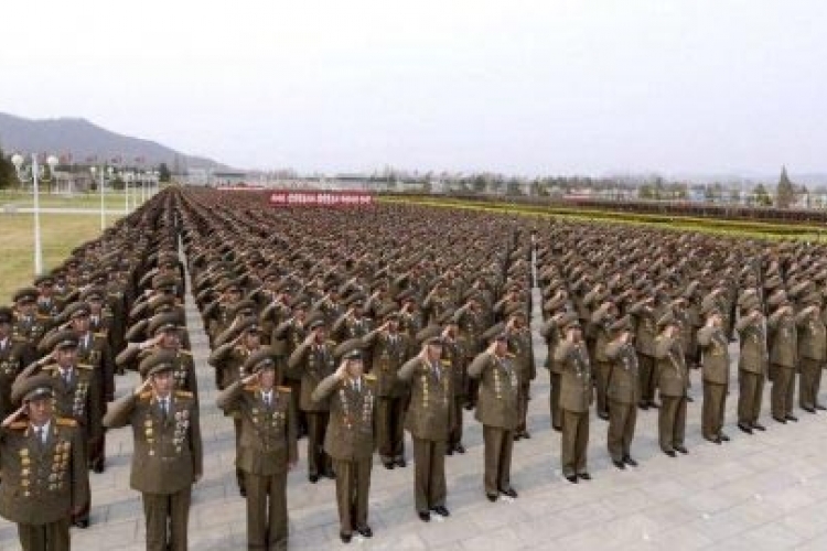 Velika vojna parada u Sjevernoj Koreju 