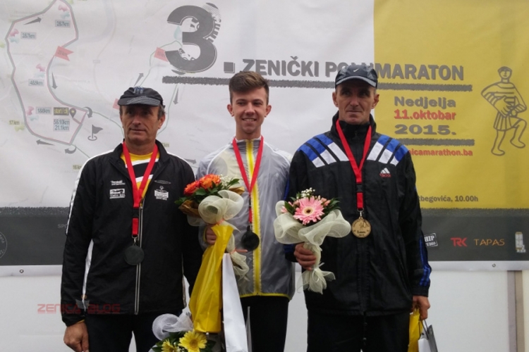 Aleksandar Dalić pobjednik zeničkog polumaratona