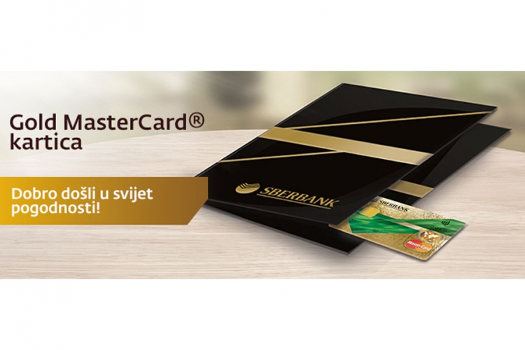 Nova Gold MasterCard kartica Sberbanke