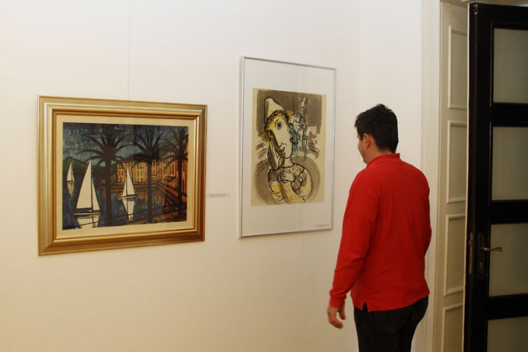 U Banskom dvoru otvorena izložba grafika galerije Dacešin