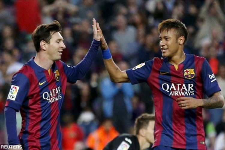  Mesi, Suarez i Nejmar za trijumf Barselone
