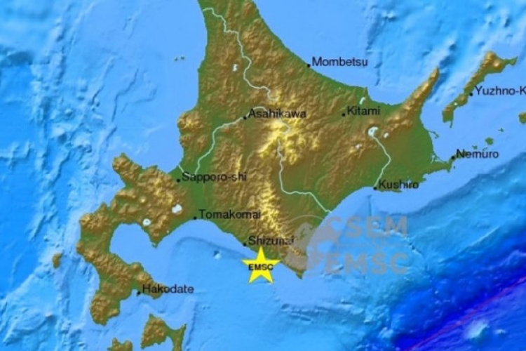 Zemljotres 6,7 stepeni po Rihteru pogodio japansko ostrvo Hokaido