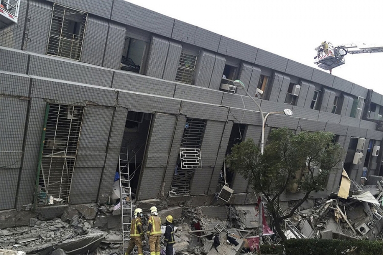 U snažnom zemljotresu na Tajvanu sedam mrtvih, među njima i beba (FOTO, VIDEO)