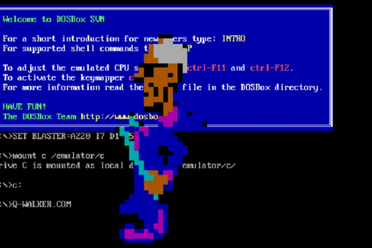 Malware muzej nudi uvid u viruse iz MS-DOS ere