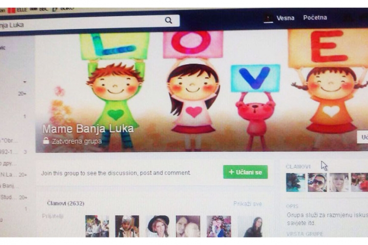 Facebook grupa "Mame Banjaluke": Uvijek tu jedna za drugu


